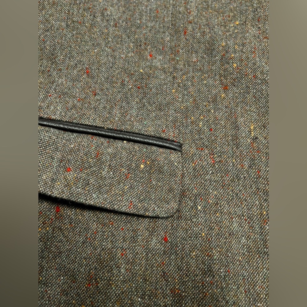 Pendleton 100% Virgin Wool Olive Green Blazer - image 8